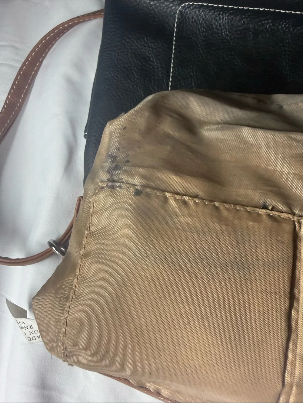 St John’s Bay Leather Crossbody Bag